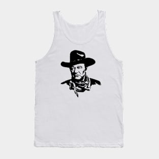 John Vintage Wayne The comedy Duke 2 Tank Top